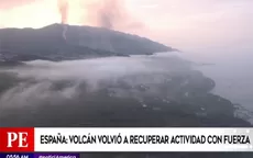 Volcán de La Palma volvió a recuperar actividad con fuerza - Noticias de palmas