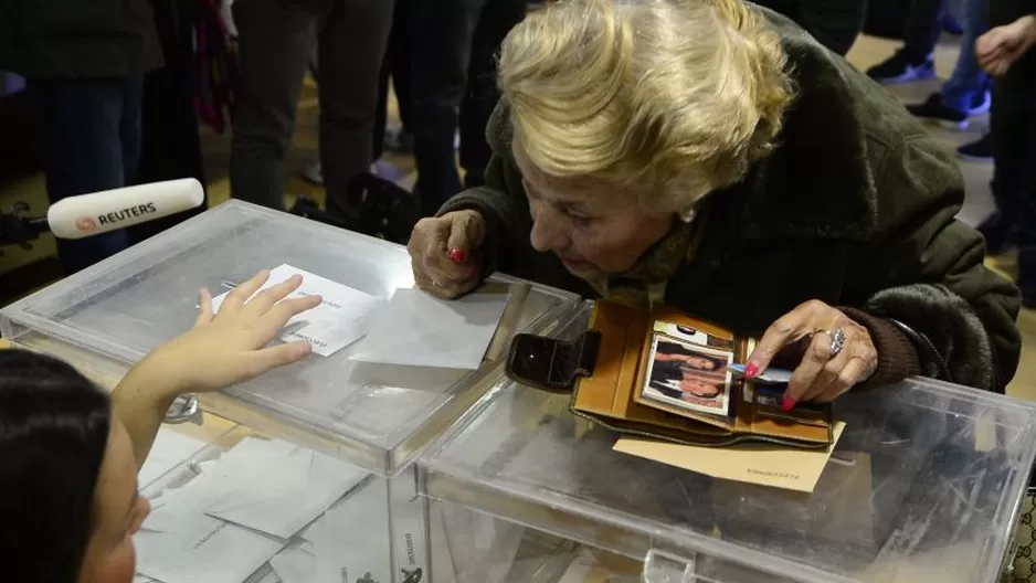 Elecciones en España. Foto: AFP