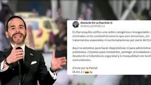 El presidente Abelardo De La Espriella dispuso que la Policía y Migración Colombia ejecuten operativos para deportar a extranjeros irregulares o vinculados a delitos. Video: Canal N
