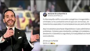 El presidente Abelardo De La Espriella dispuso que la Policía y Migración Colombia ejecuten operativos para deportar a extranjeros irregulares o vinculados a delitos. Video: Canal N