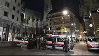 Estado Islámico reivindica el atentado en Viena. Foto: AFP referencial