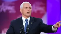 &quot;Cualquier amenaza, violencia o intimidaci&oacute;n contra &eacute;l se va a encontrar con una respuesta r&aacute;pida&quot;, dijo Pence. Foto: AFP