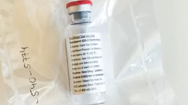 Estados Unidos autoriza el antiviral remdesivir para tratar la COVID-19. Foto: AFP Estados Unidos autoriza el antiviral remdesivir para tratar la COVID-19. Foto: AFP