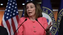 Nancy Pelosi, presidenta de la Cámara de Representantes de EE. UU. Foto y video: AFP