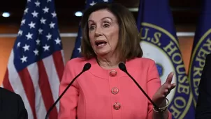 Nancy Pelosi, presidenta de la Cámara de Representantes de EE. UU. Foto y video: AFP