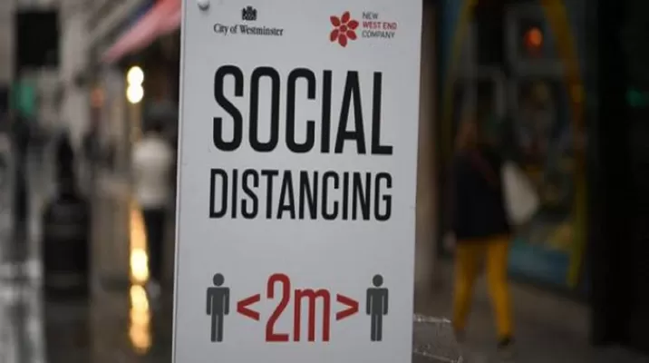 Estados Unidos considera reducir a un metro el distanciamiento social por la COVID-19. Foto referencial: AFP Estados Unidos considera reducir a un metro el distanciamiento social por la COVID-19. Foto referencial: AFP