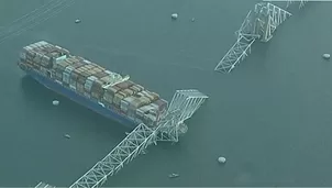 Hasta el momento, la tripulación del carguero se encuentra a salvo. / Video: Canal N