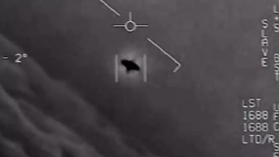 Estados Unidos desclasifica los videos de tres avistamientos de ovnis por sus pilotos. Foto: Captura