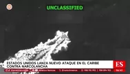 Estados Unidos destruye lancha vinculada al narcotráfico en el Caribe