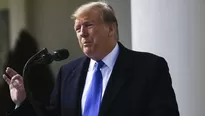 Donald Trump decidió sortear al poder legislativo y emitir esa declaración de emergencia. (Foto: Captura/Video: Canal N)