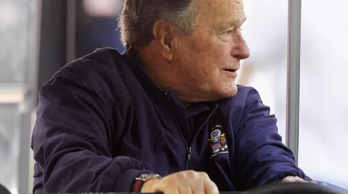 George H.W. Bush. (Vía: AFP) George H.W. Bush. (Vía: AFP)