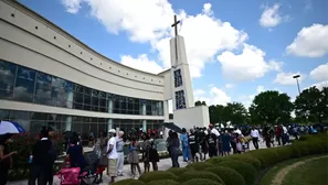 Estados Unidos: Houston rinde homenaje a George Floyd, el afroamericano asesinado por la policía. Foto: AFP