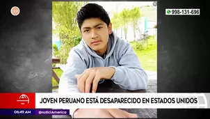 Peruano desaparecido en Estados Unidos. Foto y video: América Noticias