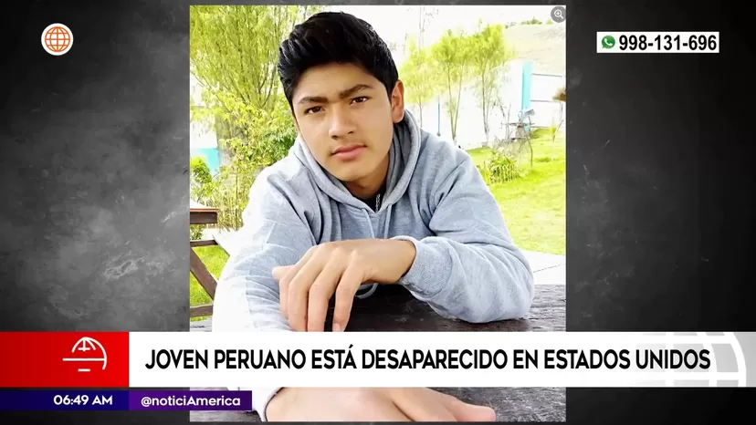 Estados Unidos: Joven peruano desaparecido en Nueva York