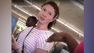 Estados Unidos: mujer insulta a puertorriqueña por hablar español en supermercado. Foto: captura