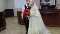 Estados Unidos: pareja muere en accidente cinco minutos después de su boda. Foto: KFDM News /Video: Canal N