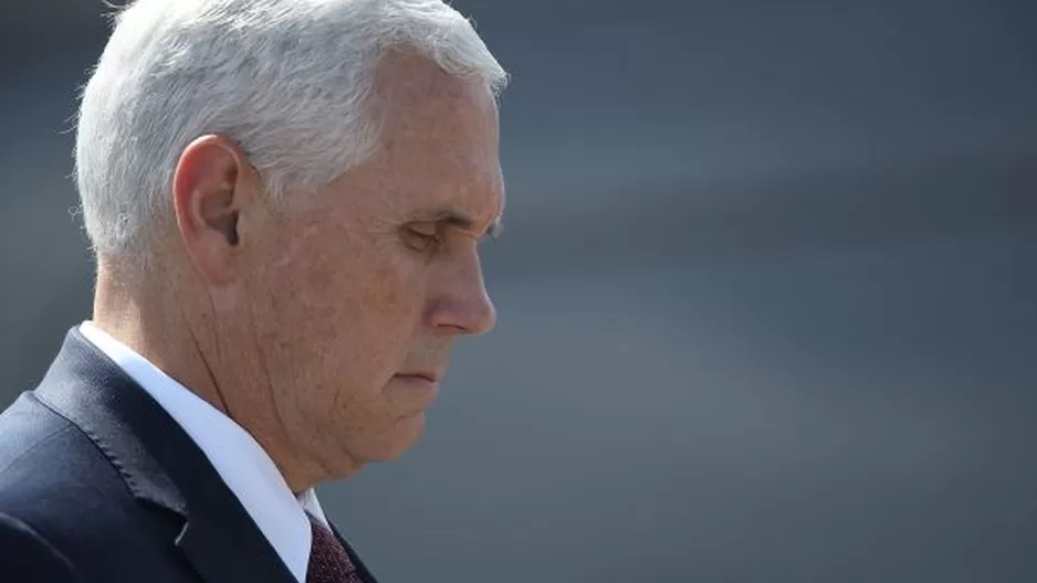 Vicepresidente de EE.UU. Michael Pence. Foto: AFP