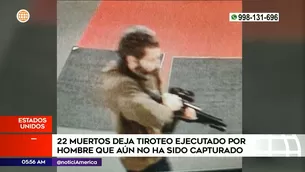 Tiroteo en Estados Unidos. Foto y video: América Noticias