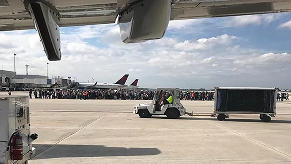 Aeropuerto Fort Lauderdale de Florida. Foto: AFP