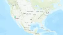 Estados Unidos: Sismo de magnitud 5.8 sacude California. Foto: USGS