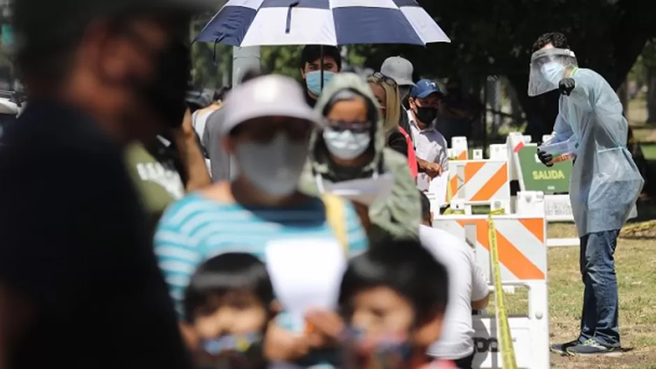 Estados Unidos suma récord de 65 305 contagios por coronavirus. Foto: AFP