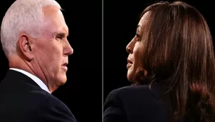 Estados Unidos: El tenso pero cortés debate entre Pence y Harris que contrasta con el de Trump y Biden. Foto: AFP