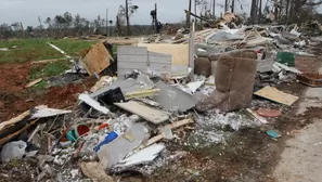 Los tornados dejaron 23 muertos, entre ellos varios niños, y otras personas fueron hospitalizadas. Foto: AFP/Video: Canal N