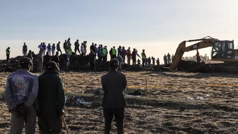 Ethiopian Airlines: recuperan caja negra del avión que se estrelló con 157 pasajeros