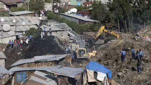 Las autoridades etíopes anunciaron el domingo que al menos 46 personas murieron y decenas resultados heridas víctimas de un deslizamiento de tierra en un vertedero de basura en la periferia de la capital, Adís Abeba.