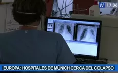 Europa: Hospital de Múnich cerca del colapso por la COVID-19 - Noticias de europa