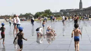 Europa sufre ola de calor con temperaturas que superan los 40 grados. Foto: AFP/Video: Canal N