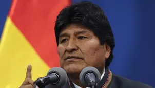 Evo Morales se refirió a las elecciones presidenciales en Bolivia. Foto. AFP