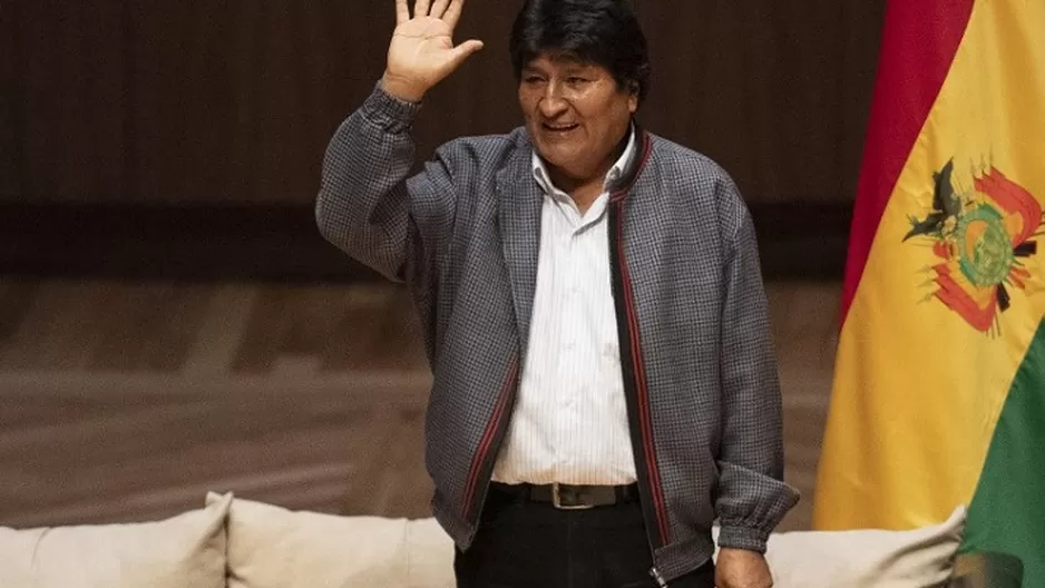 Evo Morales, expresidente de Bolivia. Foto: AFP