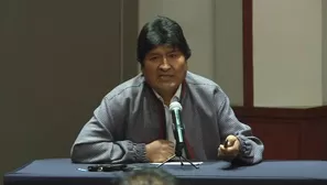 Evo Morales califica como &quot;genocidio&quot; la represi&oacute;n en Bolivia. Foto y video: AFP