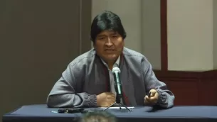 Evo Morales califica como &quot;genocidio&quot; la represi&oacute;n en Bolivia. Foto y video: AFP