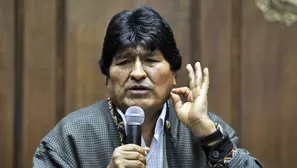 Evo Morales denunció atentado en su contra. Foto: Andina / Video: Canal N