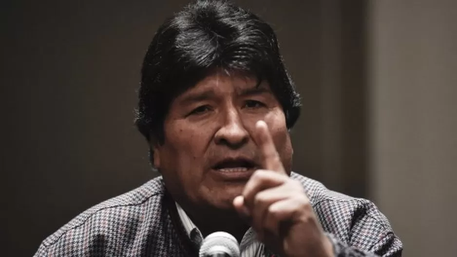 Evo Morales denuncia que gobierno interino de Bolivia creó montaje para hacerle juicio internacional. Foto: AFP