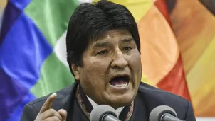 Evo Morales denuncia golpe de Estado en Bolivia y oposición pide anular elecciones. Foto y video: AFP