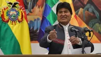 Evo Morales afirmó que iría a segunda vuelta aunque proclamó que ganó la primera. Foto: EFE/Video: Canal N