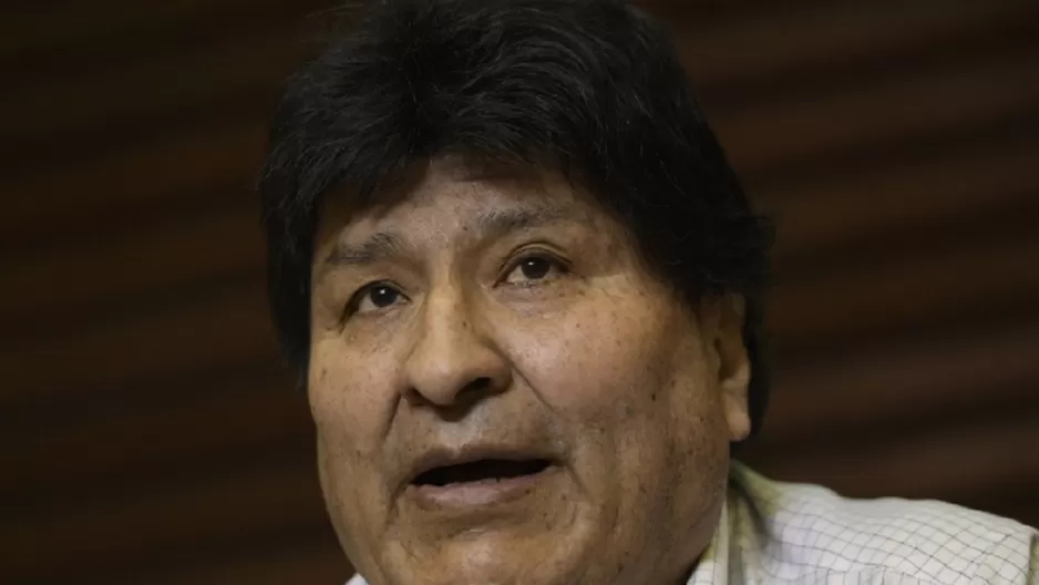 Evo Morales, expresidente de Bolivia. Foto: AFP