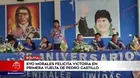 Evo Morales felicita victoria en primera vuelta de Pedro Castillo