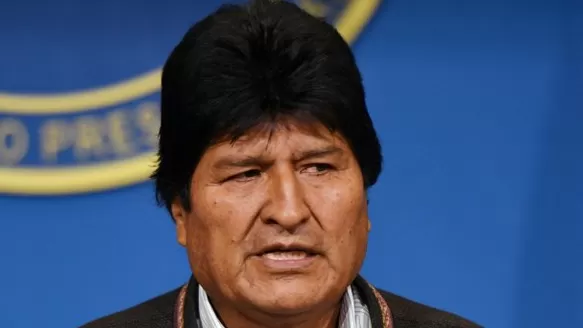 Evo Morales. Foto: AFP