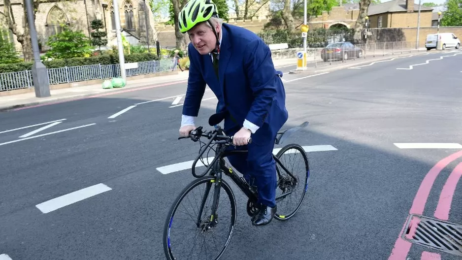 Boris Johnson, exalcalde de Londres y crítico de la Unión Europea. Foto: AFP.