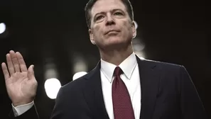 James Comey, ex director del FBI. Foto: AFP