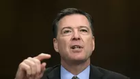 James Comey, ex director del FBI. Foto: AFP