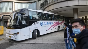 Expertos de la OMS comienzan en Wuhan su investigación sobre el origen del coronavirus tras cumplir cuarentena. Foto: AFP referencial