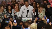 En una reuni&oacute;n con la c&uacute;pula del Partido de los Trabajadores (PT) en Sao Paulo, Haddad agradeci&oacute; el apoyo de sus aliados. (Foto: AFP)