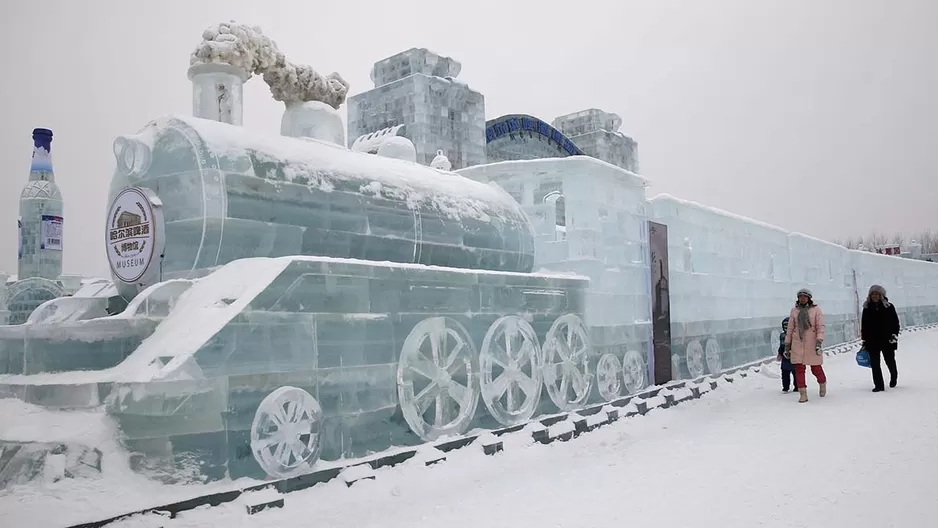 China: inicia impresionante festival de hielo y nieve 