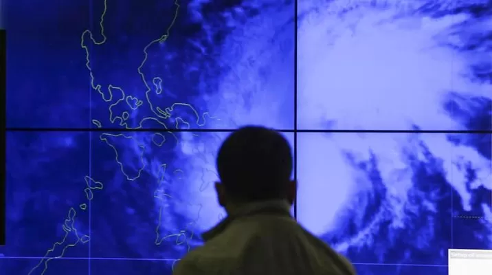 Alerta de tifón de Filipinas. Foto: EFE Alerta de tifón de Filipinas. Foto: EFE