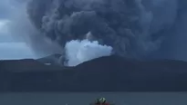 Erupción en Filipinas. Foto: AFP/Video: Canal N